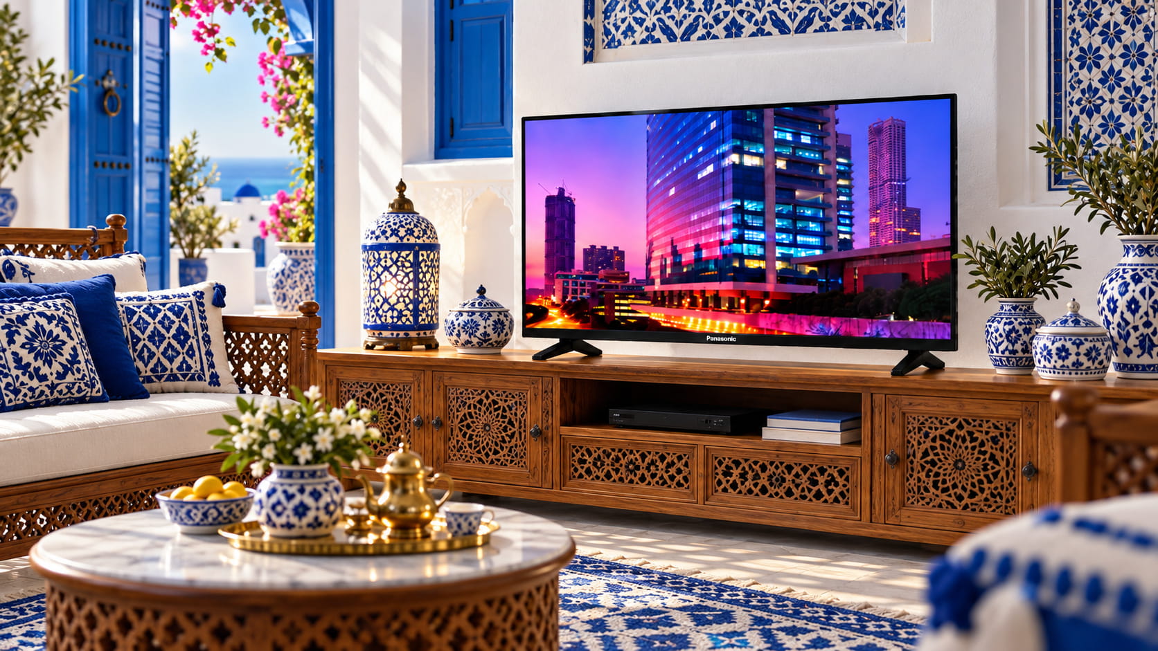  TV PANASONIC 32" QLED GOOGLE TV